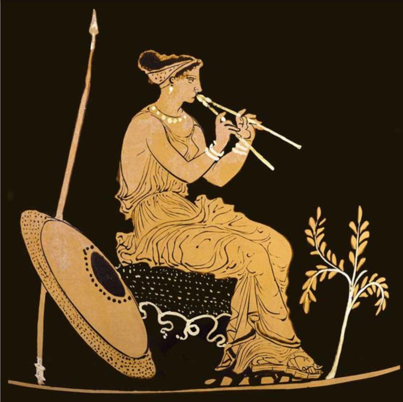 Atenea-tocando-la-flauta